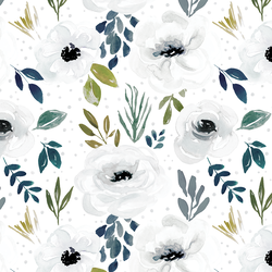 Avaleigh Floral in White