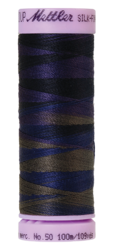 Deep Night (9075-9813) - Silk Finish Cotton Multi 50wt - 109 Yards