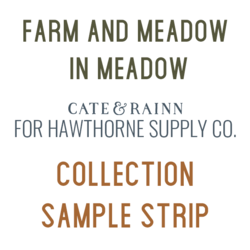 Farm and Meadow in Meadow Sample Strip