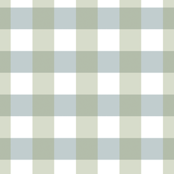 Large Gingham in Green Machine