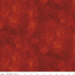 Painter's Watercolor Swirl in Dark Red