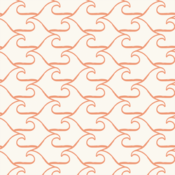Surf's Up in Peach