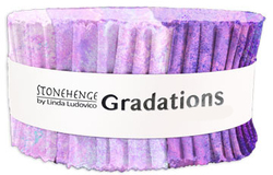 Stonehenge Gradations 2.5" Strip Roll in Mystic
