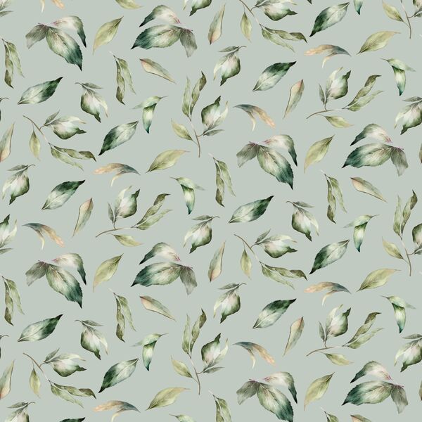 Scattered Leaves in Moss