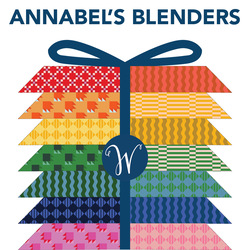 Annabel's Blenders: A Ruby + Bee Color Story Fat Quarter Bundle