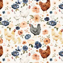 Meadow Chickens in Cream