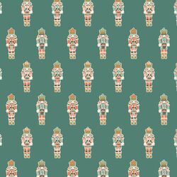 Toy Drummer in Frosty Green