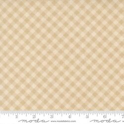 Garden Gingham in Cloud Natural