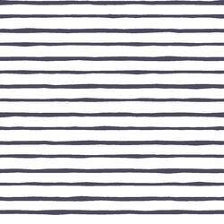 Artisan Stripe in Ink on White