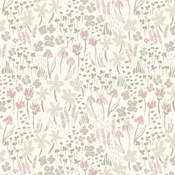 Cottage Meadow in Dusty Rose Pink