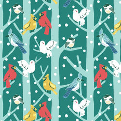 Merry Birdsongs in Mistletoe