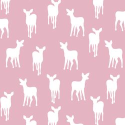 Fawn Silhouette in Carnation