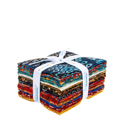 Expressions Batiks Fat Quarter Bundle in Places You'll Go Western Reflections
