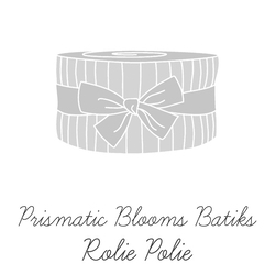 Expressions Batiks 2.5" Strip Roll in Prismatic Blooms