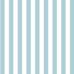 Candy Stripe in Powder Blue