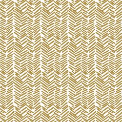 Feathered Herringbone in Marigold