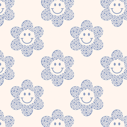 Smiling Daisy in Periwinkle