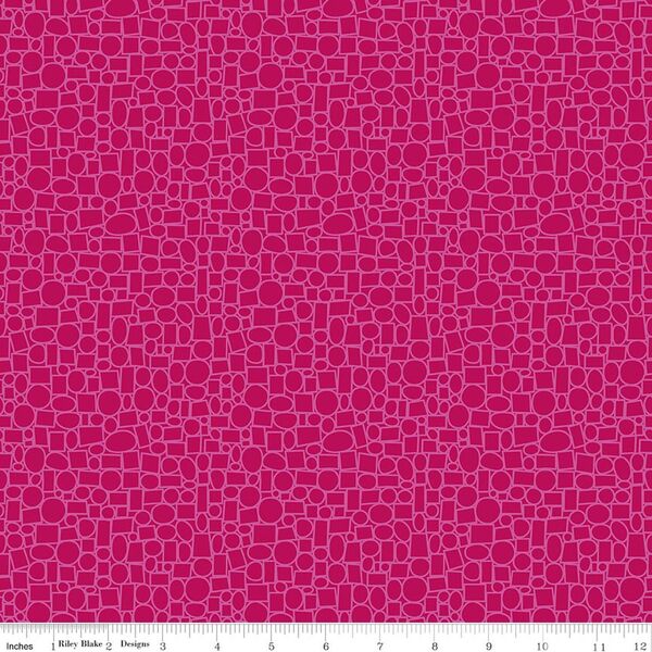 Cobblestones in Fuchsia