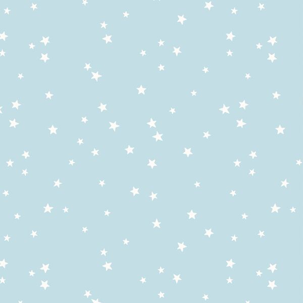 Starry in Snowy Blue