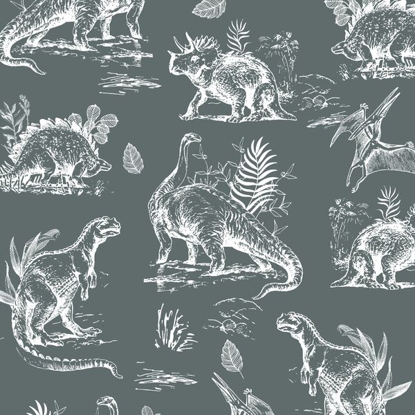 Dinosaurs in Storm