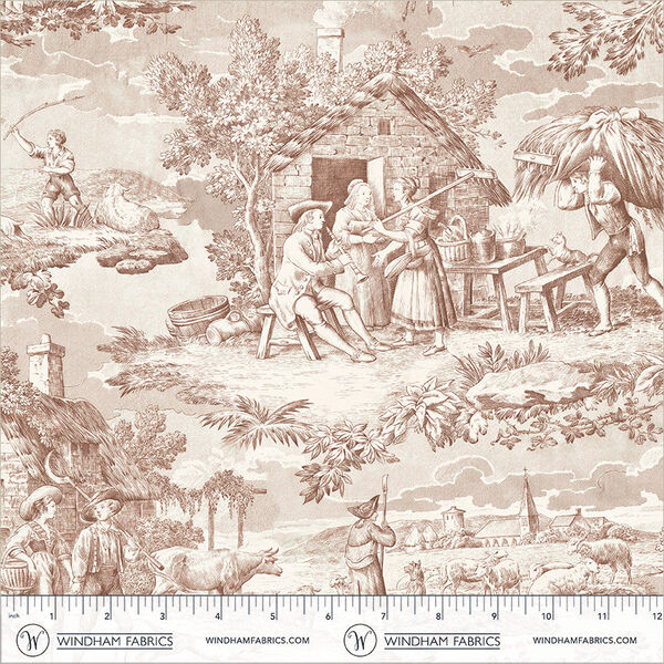 Countryside Vista in Umber