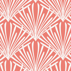 Large Shells in Red Coral