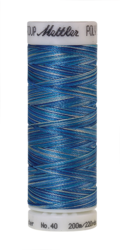 Faded Denim (4820-9605) - Poly Sheen Multi - 220 Yards