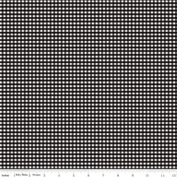 1/8" Gingham in Black