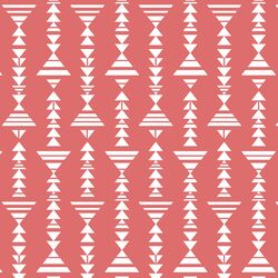 Little Tribal Stripe in Poppy