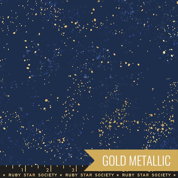 Speckled in Metallic Navy