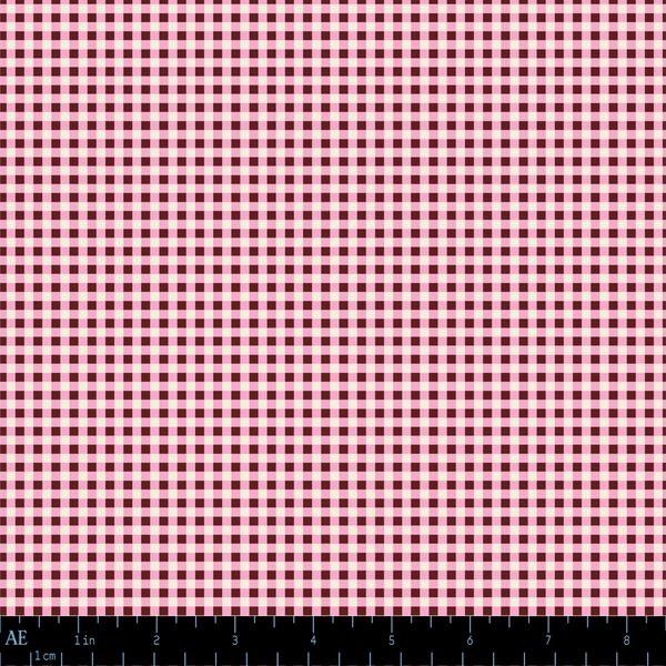 Mercerie Gingham in Berry Jam