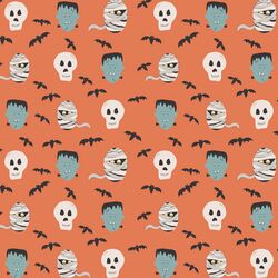 Monsters in Pumpkin