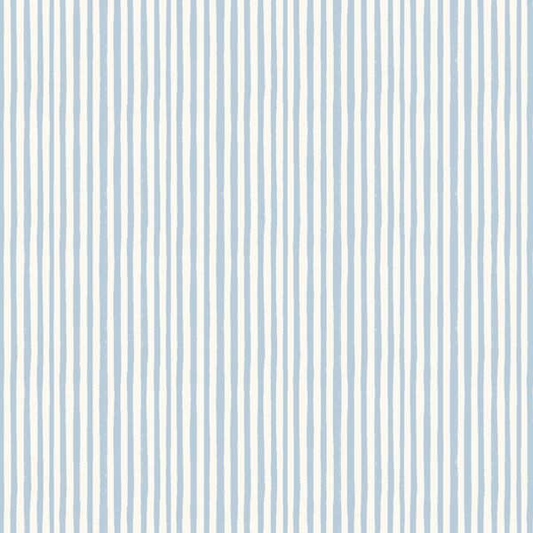 Rough Stripe in Fountain Blue