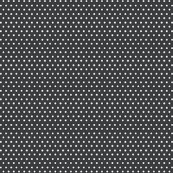 Small Winter Dot in White on Dark Grey