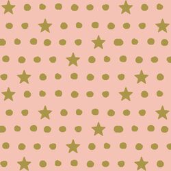 Starry Night in Petal and Gold