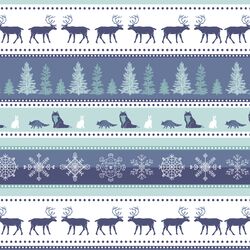Caravan Stripe in Frost