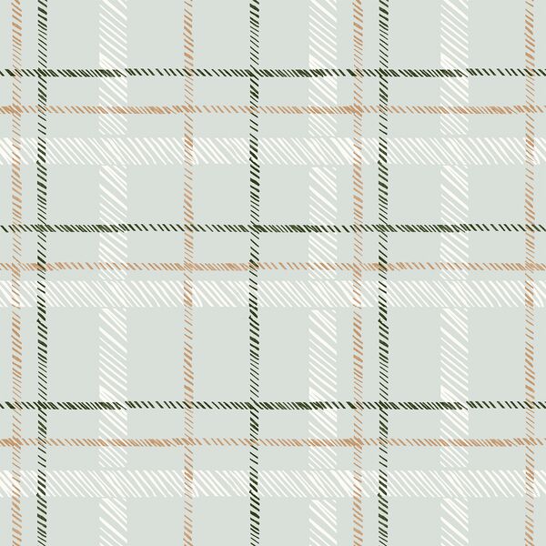 Harley Tartan in Mint Green