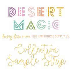 Desert Magic Sample Strip