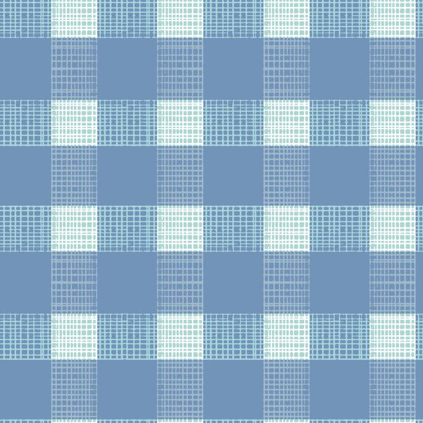 Woven Plaid in Blues