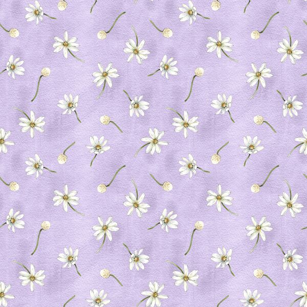 Daisy Toss in Purple