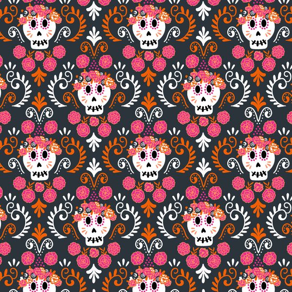 Fiesta Skeleton in Rosa