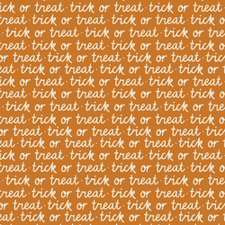 Trick or Treat in Orange