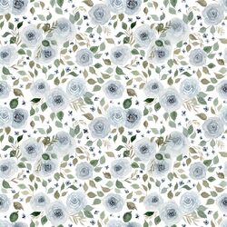 Mountain Floral in White