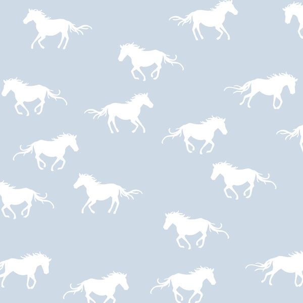 Horse Silhouette in Cirrus