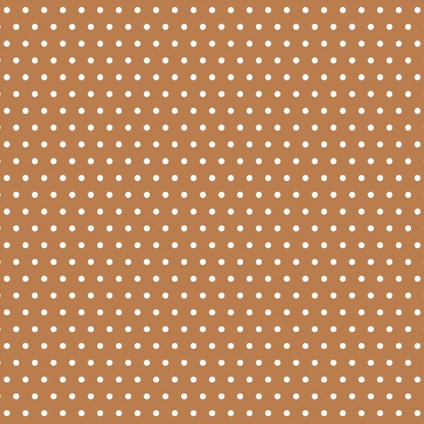 Spring Polka Dot in Burnt Orange