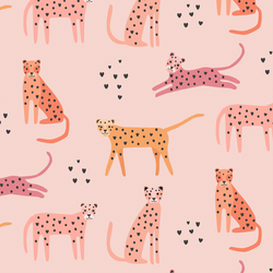 Leopard Love in Savanna