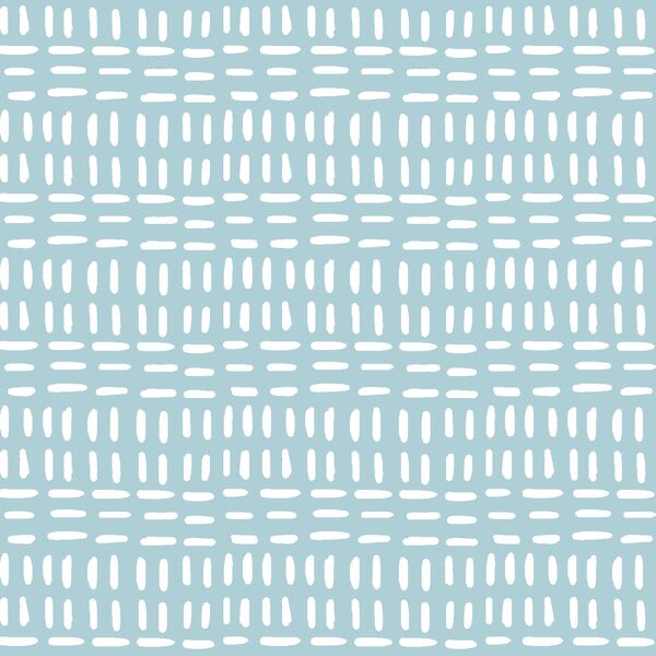 Stitched in Powder Blue