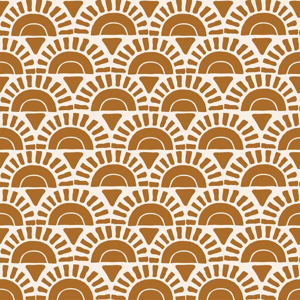 Boho Sunshine in Caramel Brown