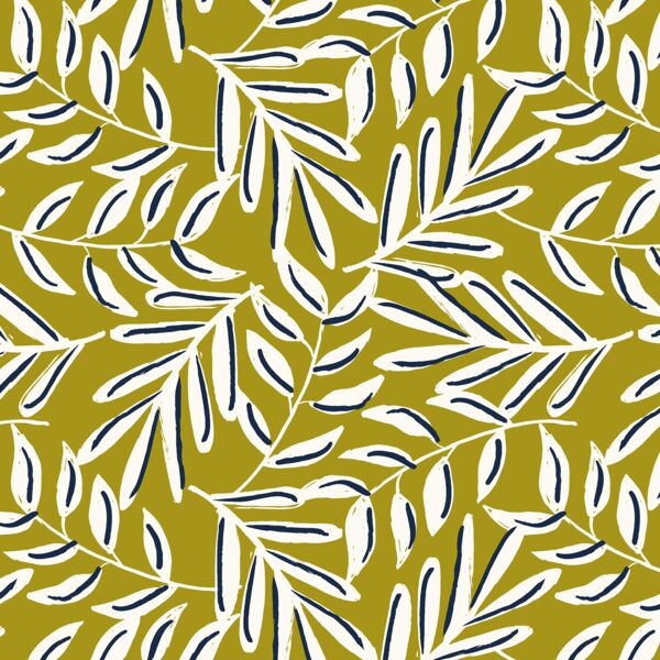 Large Thurloe Square in Citron Green