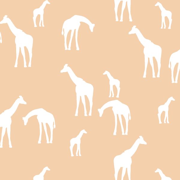 Giraffe Silhouette in Nectar